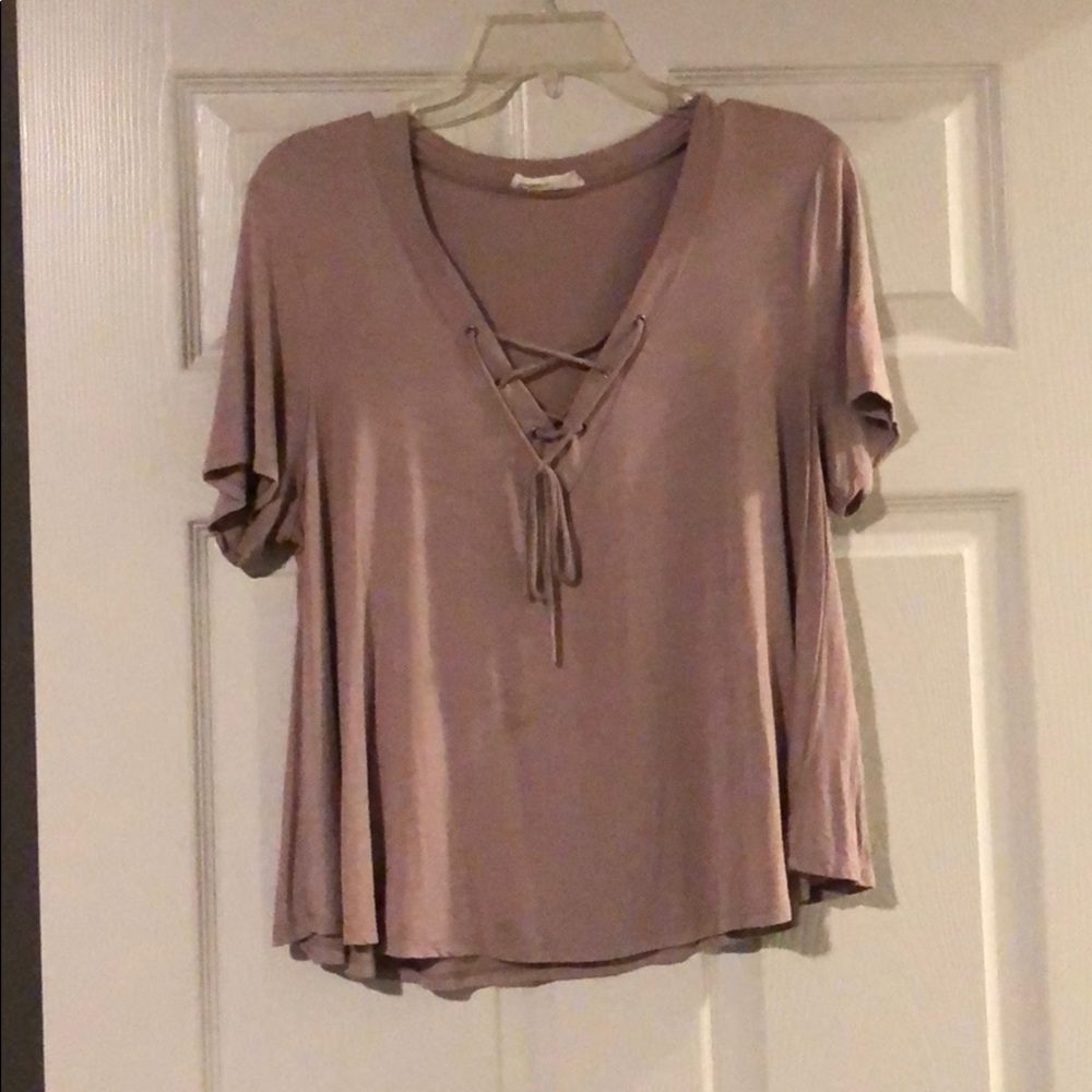Flowy crop top